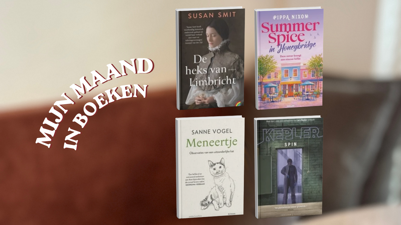 Mijn maand in boeken: juli